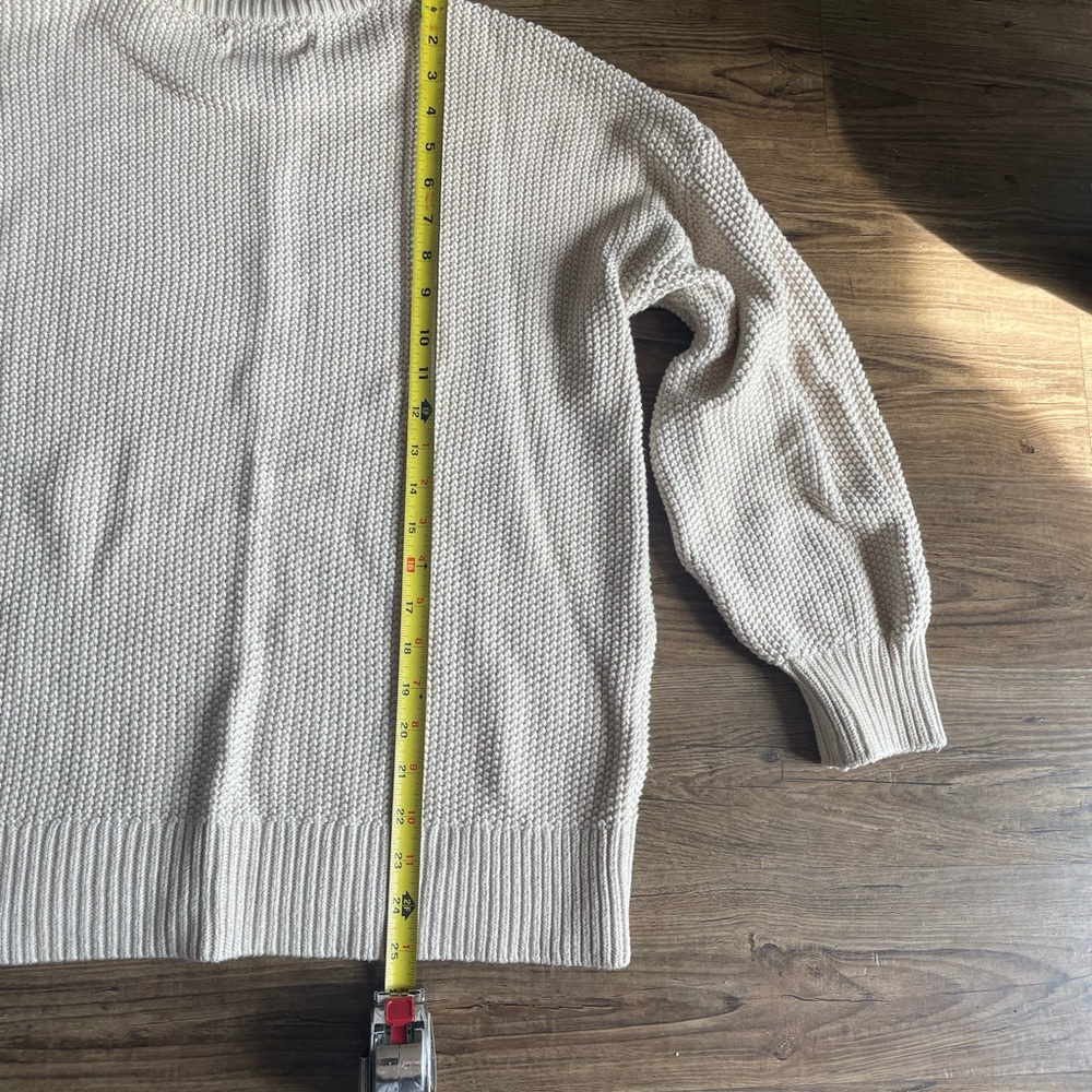 Old Navy 100% cotton tunic length sweater - Picture 4 of 7